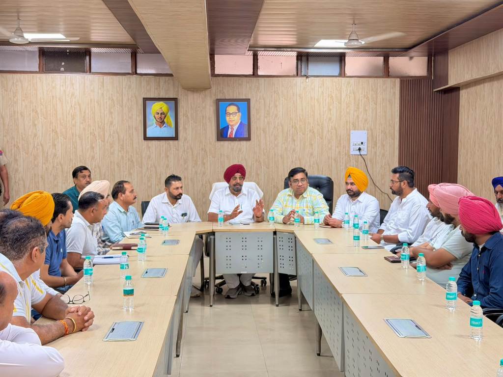 MLA Randhawa Reviews Mandi Arrangements Ahead of Paddy Arrival